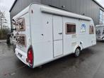 KNAUS 500 FDK Stapelbed Treinzit Frans bed Airco Luifel + VT, Caravans en Kamperen, Caravans, Overige typen, KNAUS, Bedrijf, Treinzit