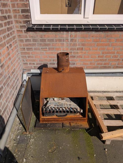 Kachel, Huis en Inrichting, Kachels, Gebruikt, Vrijstaand, Houtkachel, Hout, Ophalen