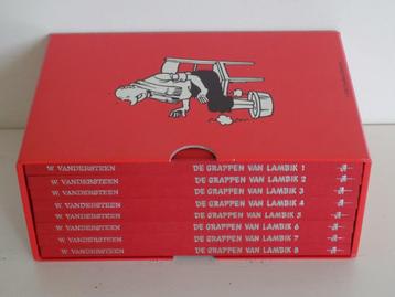 De grappen van Lambik ~ Complete serie HC's 1 t/m 8 + BOX beschikbaar voor biedingen