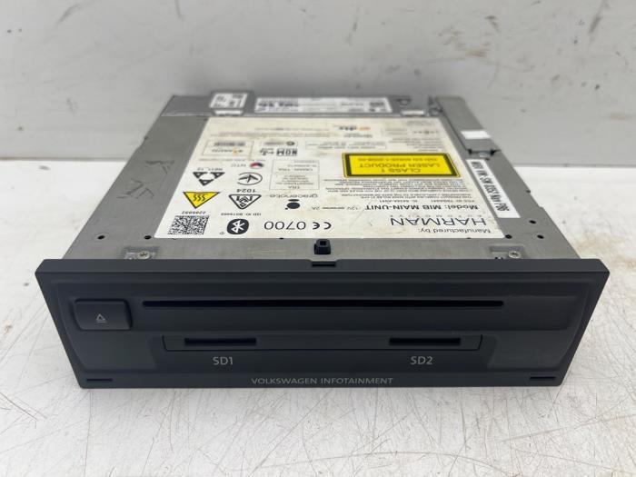 Navigatie Module van een Volkswagen Golf, Auto-onderdelen, Elektronica en Kabels, Volkswagen, Gebruikt, 3 maanden garantie, Ophalen of Verzenden