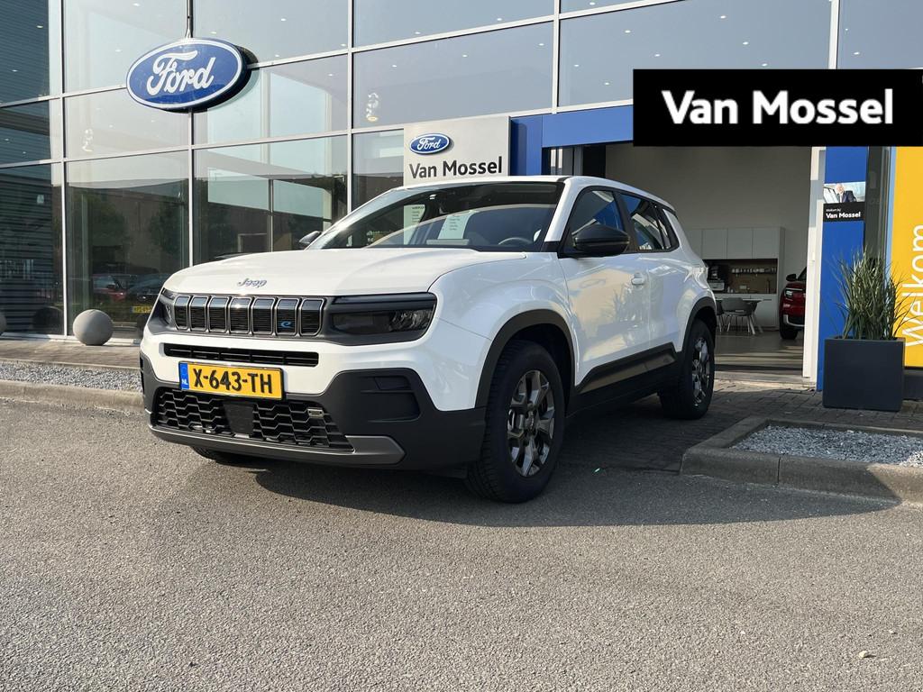 Jeep Avenger Longitude 54 kWh | Navi | LMV | Cruise | Apple, Auto's, Jeep, 12 maanden, Stof, Gebruikt, 156 pk