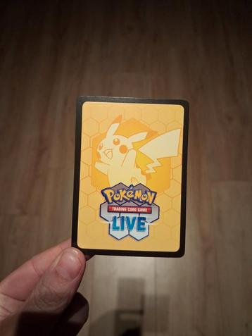 Pokemon live code kaarten (niet gebruikt!) beschikbaar voor biedingen