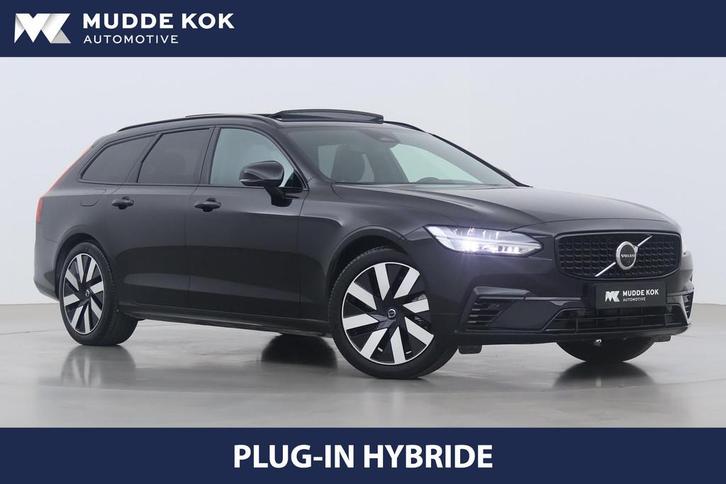 Volvo V90 T8 Plug-in hybrid Ultra Dark | Long Range | Head-U, Auto's, Volvo, Bedrijf, Te koop, V90, 360° camera, 4x4, ABS, Achteruitrijcamera