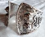 Antieke laat 19e eeuwse 800 zilveren Berber/Algerije armband, Verzenden, Zilver, Armband