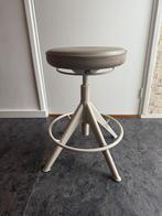 Ikea Trollberget Beige draai kruk stoel, Ophalen, In hoogte verstelbaar, Zo goed als nieuw, Staal