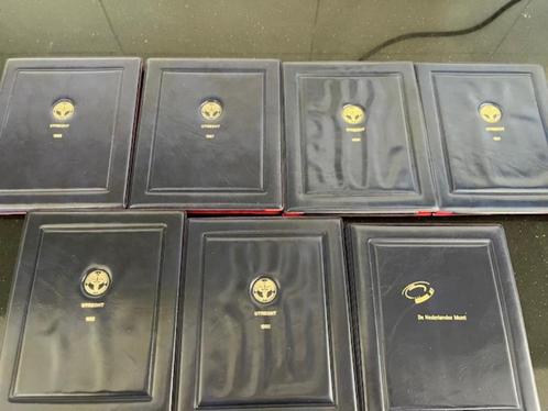 7x Muntset Nederland, Postzegels en Munten, Munten | Nederland, Setje, 10 gulden, Koningin Beatrix, Ophalen