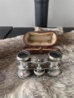 Antiek duits zilveren opera kijker/ Toneelkijker, Ophalen of Verzenden