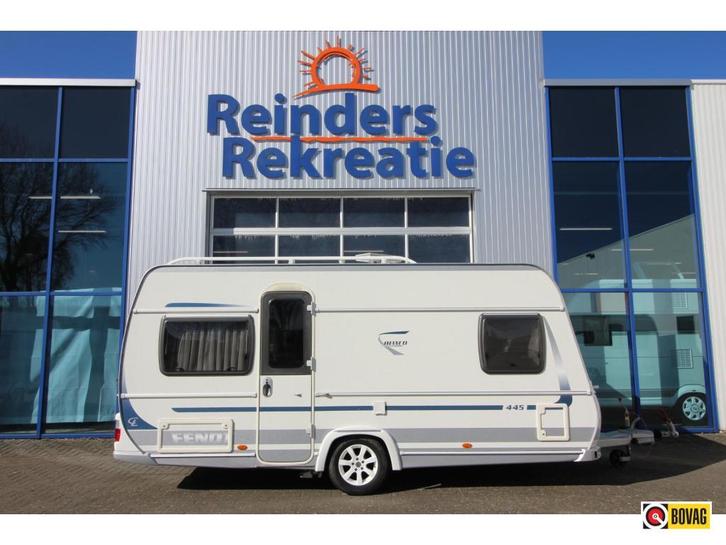 Fendt Bianco 445 TFB Mover, Unico Verona,, Caravans en Kamperen, Caravans, Bedrijf, tot en met 4, 1000 - 1250 kg, Rondzit, Fendt