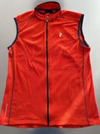 Oranje fleece bodywarmer Peak Performance large l heren, Kleding | Heren, Wintersportkleding, Maat 52/54 (L), Overige typen, Verzenden