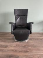 Luxe zwarte elektrische leren relax fauteuil / relax stoel, Ophalen, Nvt, Nvt, Nvt