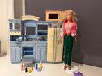 Keuken barbie, Kinderen en Baby's, Speelgoed | Poppenhuizen, Ophalen, Gebruikt, Toebehoren