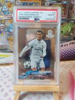 Cristiano Ronaldo topps chrome 2017 real madrid psa 10, Ophalen of Verzenden, Zo goed als nieuw