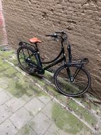 Dames fiets oma fiets station fiets a naar b zwart vrouw, Fietsen en Brommers, Fietsen | Dames | Omafietsen, Ophalen of Verzenden