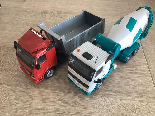 2 Mooie Volvo FH12 Betonmixer en kiepwagen Spiegels stuuras, Hobby en Vrije tijd, Modelauto's | 1:50, Zo goed als nieuw, Tekno