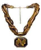 Art Deco ketting, Sieraden, Tassen en Uiterlijk, Antieke sieraden, Ophalen of Verzenden, Overige materialen, Ketting, Verguld