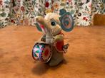 Vintage  opwindbaar olifantje, Antiek en Kunst, Antiek | Speelgoed, Ophalen of Verzenden