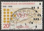 Nederland 1968 900 Postgiro, Gest Haarsteeg, Postzegels en Munten, Ophalen of Verzenden, Na 1940, Gestempeld