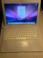 MacBook "Core 2 Duo" 2.1 13" (White-08), Computers en Software, Apple Macbooks, Gebruikt, 13 inch, Minder dan 2 Ghz, Ophalen of Verzenden