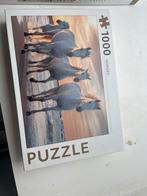 Rebo Puzzel - Witte Paarden - 1000 stukjes, Ophalen of Verzenden, 500 t/m 1500 stukjes, Zo goed als nieuw, Legpuzzel