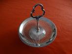 Bonbonschaaltje verzilverd vintage 17 cm, Ophalen of Verzenden