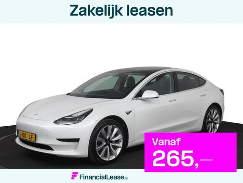 Tesla Model 3 Standard RWD Plus 60 kWh |NAP |1e eigenaar | B, Auto's, Tesla, Bedrijf, Lease, Financial lease, Model 3, ABS, Airbags