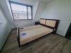Gratis Vroomshoop boxspring 160x210, Huis en Inrichting, Slaapkamer | Bedden, Ophalen, Tweepersoons, 180 cm, Stof