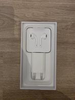 Apple oplader usb-lightning en oordopjes, Telecommunicatie, Mobiele telefoons | Telefoon-opladers, Ophalen of Verzenden, Nieuw