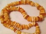 barnsteen collier, Sieraden, Tassen en Uiterlijk, Antieke sieraden, Verzenden, Overige materialen, Ketting