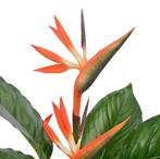 Kunstplant strelitzia 100 cm rood kamerplant GRATIS BEZORGD, Verzenden, Nieuw, Binnen