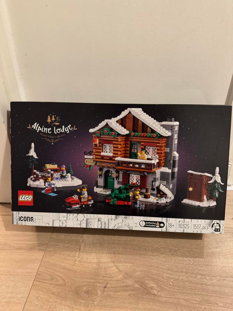 Lego Icons Alpine Lodge 10325 - Nieuw, Ophalen of Verzenden, Nieuw, Complete set, Lego