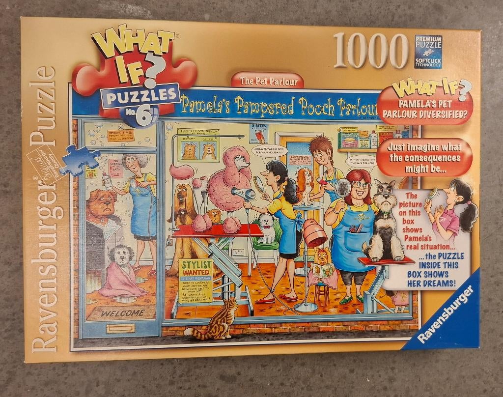 WHAT IFF Puzzel nr 6, Hobby en Vrije tijd, Ophalen, 500 t/m 1500 stukjes, Gebruikt, Legpuzzel