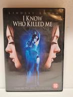 I Know Who Killed Me - Lindsay Lohan Thriller DVD, Cd's en Dvd's, Dvd's | Thrillers en Misdaad, Bovennatuurlijke thriller, Ophalen of Verzenden