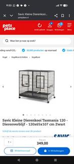 Te koop vogel / papegaaien kooi Tasmania met scheidingswand, Dieren en Toebehoren, Vogels | Hokken en Kooien, Ophalen of Verzenden