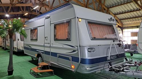 Fendt Saphir 490 TKM Voortent/Incl Afl Beurt, Caravans en Kamperen, Caravans, Bedrijf, tot en met 5, 1000 - 1250 kg, Standaardzit