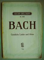 Bach - Geistliche Lieder und Arien, Orgel, Gebruikt, Ophalen of Verzenden, Artiest of Componist