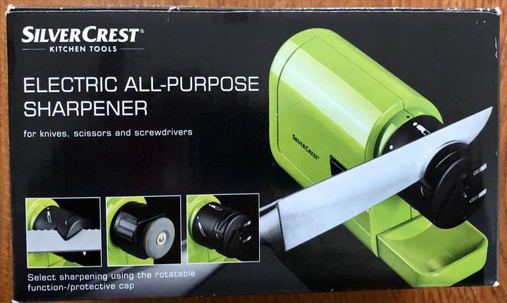SilverCrest Elektrische Messenslijper - Nieuw!, Huis en Inrichting, Keuken | Keukenbenodigdheden, Nieuw, Ophalen of Verzenden