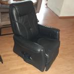 Leren relaxstoel relaxfauteuil electrische bediening, Ophalen, Zo goed als nieuw, Leer, Relaxfauteuil
