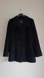 Wol kasjmier jas maat 38 merk Milo, Kleding | Dames, Maat 38/40 (M), Zwart, Ophalen of Verzenden, Zo goed als nieuw