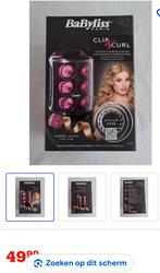 Babyliss Clip & Curl Krulset - Nieuw in doos!, Ophalen of Verzenden, Nieuw, Haarverzorging