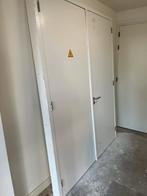 Dubbele deuren met kozijn, Doe-het-zelf en Verbouw, Deurkozijn, Ophalen of Verzenden, 150 tot 225 cm, 225 cm of meer