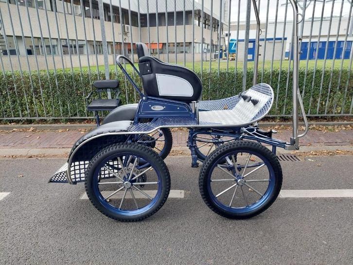 Excellent enkelspan marathonwagen, Dieren en Toebehoren, Rijtuigen en Koetsen, Gebruikt, Pony