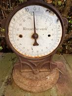 Vintage weegschaal. Verroest.  Alexanderwerk, Antiek en Kunst, Ophalen of Verzenden