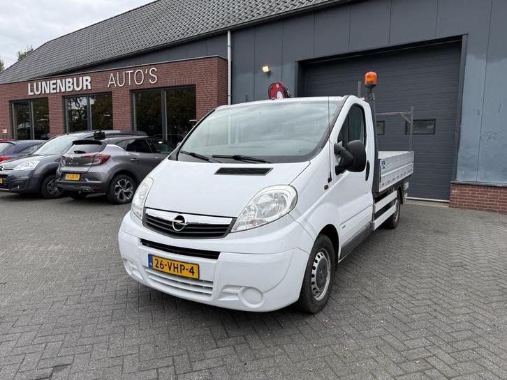 Opel Vivaro 2.0 CDTI L2 KRAAN AIRCO Chassis cabine 2-dr BELL, Auto's, Bestelauto's, Te koop, Airconditioning, Boordcomputer, Centrale vergrendeling