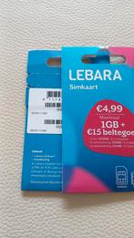 Lebara Simkaart - Nieuw! MOOI NUMMER 0619111163, Telecommunicatie, Ophalen of Verzenden, Nieuw, Overige providers, Simkaart