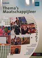 Thema's Maatschappijleer, Boeken, Studieboeken en Cursussen, Ophalen of Verzenden, Beta, Zo goed als nieuw, HBO