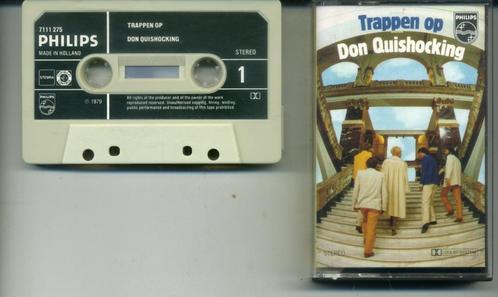 Don Quishocking – Trappen Op 19 nrs cassette 1979 ZGAN, Cd's en Dvd's, Cassettebandjes, Zo goed als nieuw, Origineel, Humor en Cabaret