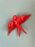 Roze rode keramieken zwaluw, Ophalen of Verzenden, Nieuw