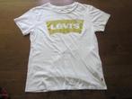 Levi Strauss shirt S wit, Wit, Ophalen of Verzenden, Korte mouw, Maat 36 (S)