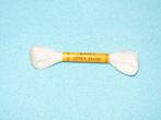 Vintage Knox's linen floss wit glanzend linnen garen, Ophalen of Verzenden, Nieuw, Garen