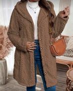 Vest Dana Bruin (44 tm 52), Kleding | Dames, Grote Maten, Ophalen of Verzenden, Nieuw, Bruin, Trui of Vest